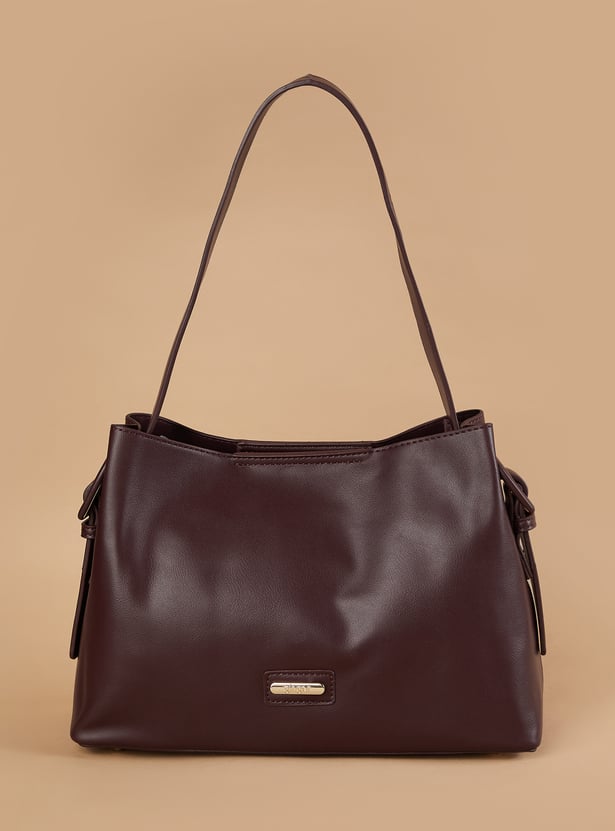 GINGER Solid Shoulder Bag