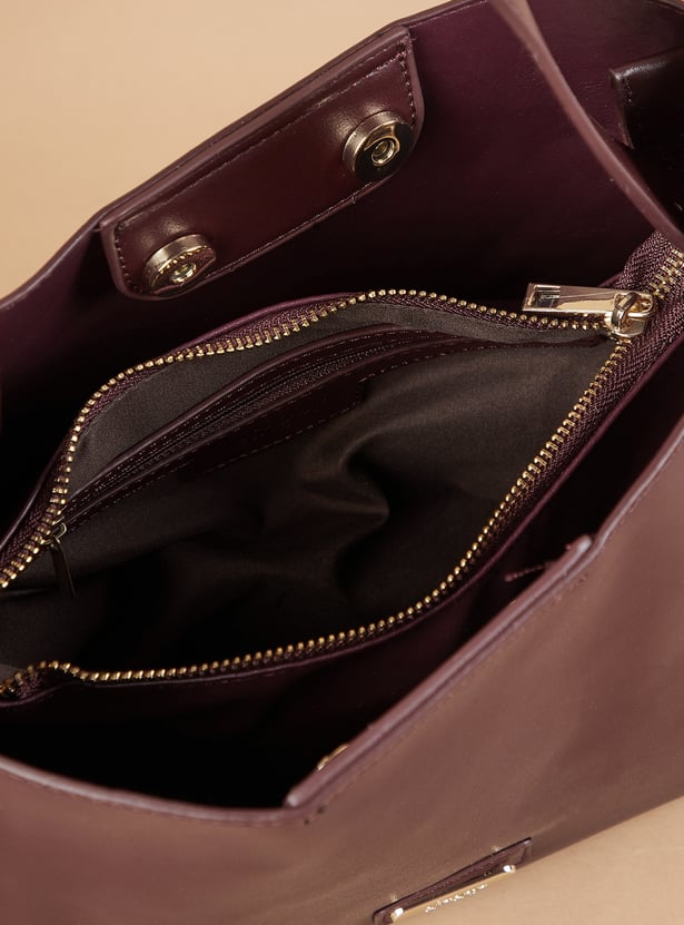 GINGER Solid Shoulder Bag