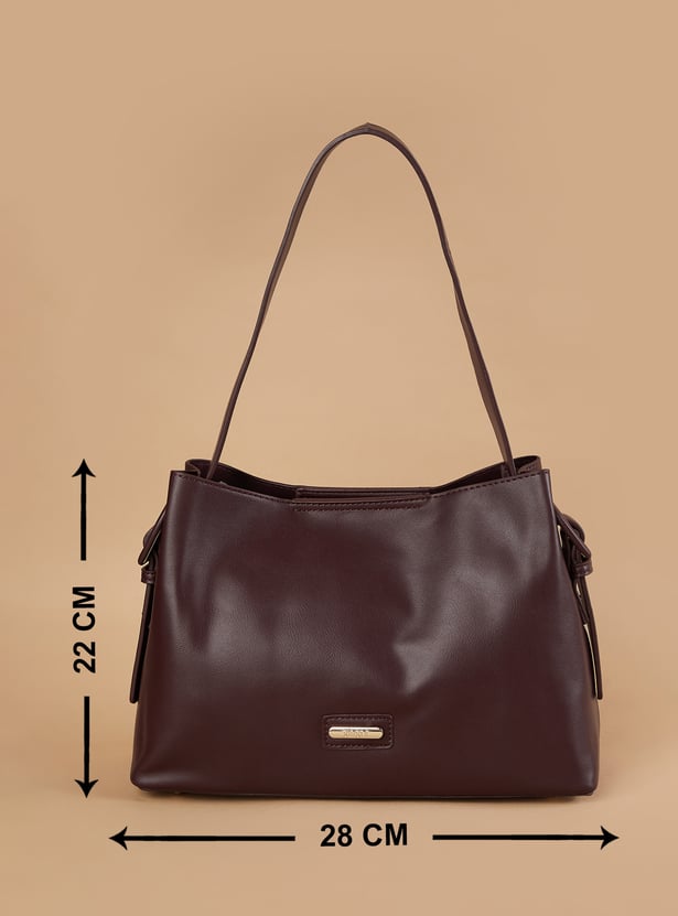 GINGER Solid Shoulder Bag