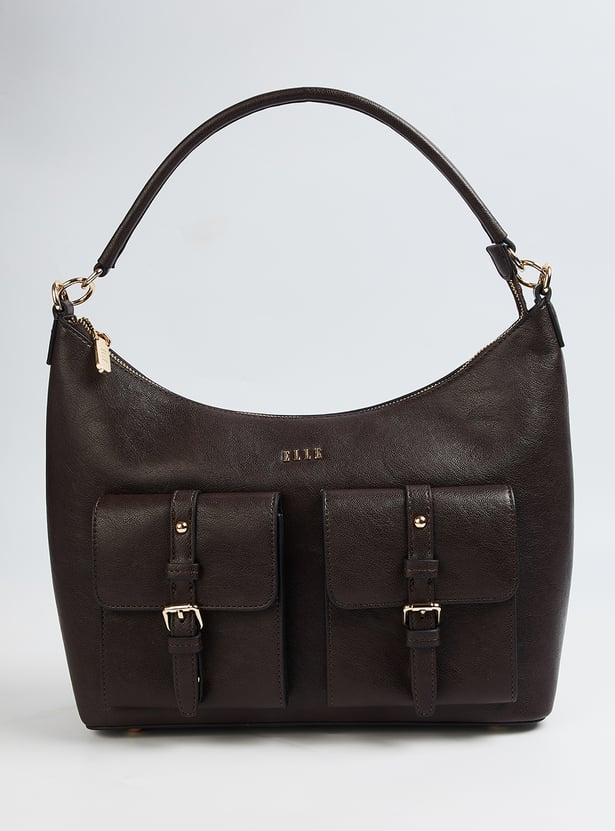 ELLE Solid Shoulder Bag