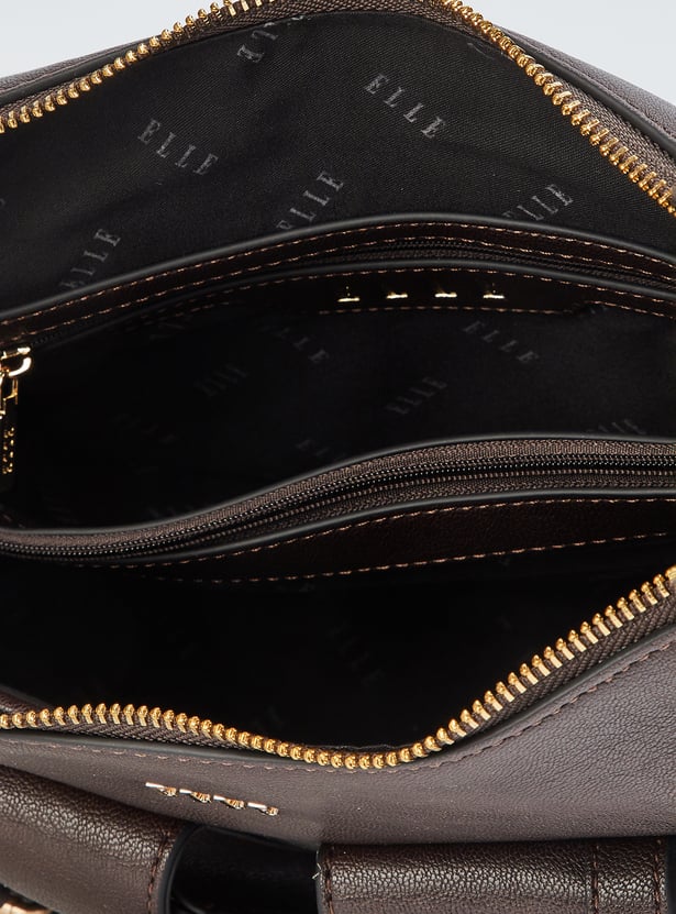 ELLE Solid Shoulder Bag