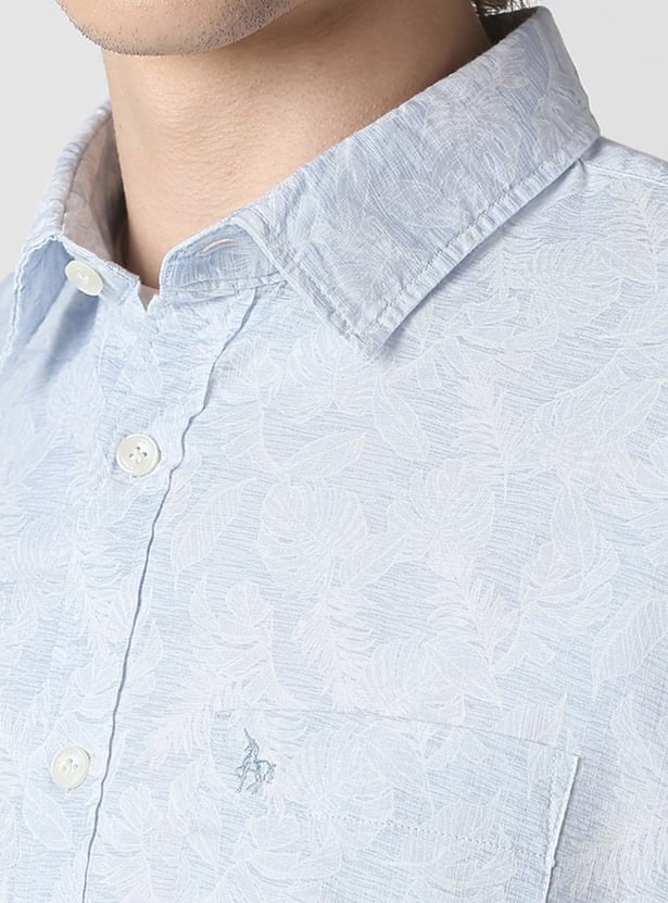 VH SPORTS Printed Slim Fit Shirt
