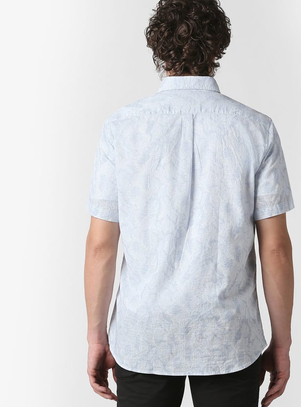 VH SPORTS Printed Slim Fit Shirt