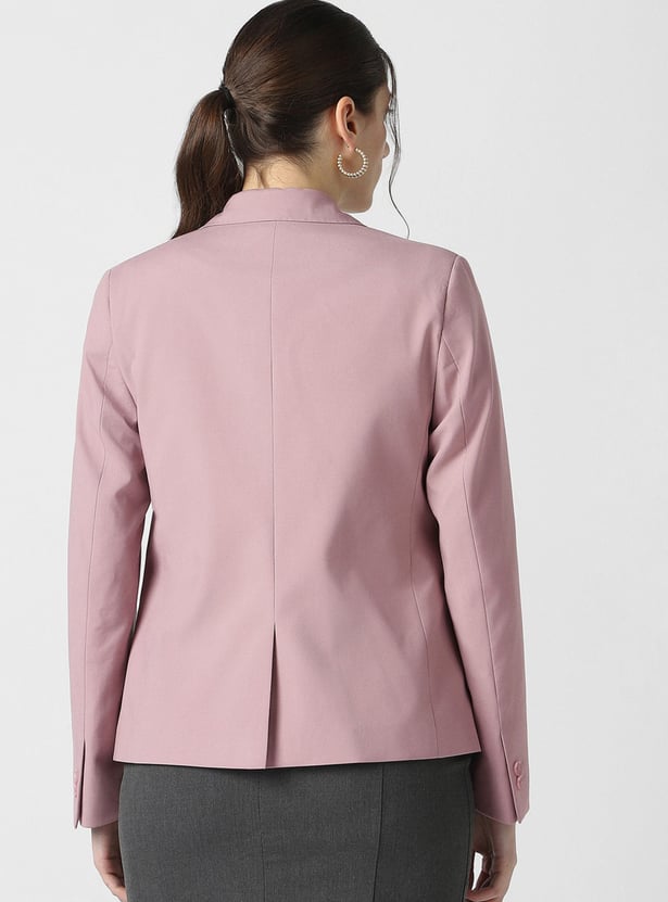 VAN HEUSEN Solid Tailored Blazer