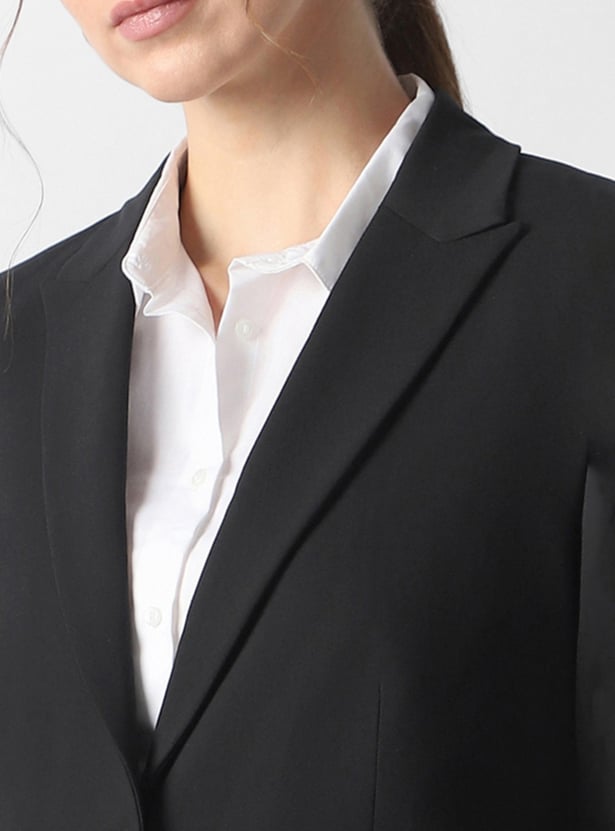 VAN HEUSEN Solid Tailored Blazer