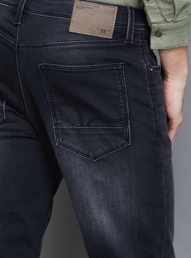 FLYING MACHINE Washed Slim Tapered Jeans