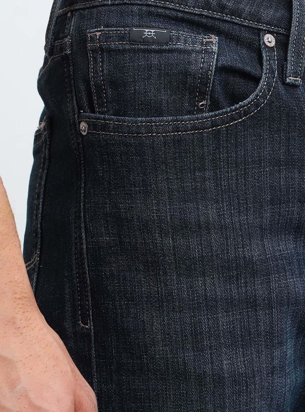 FLYING MACHINE Washed Mankle F21 Jeans (Slim Tapered)