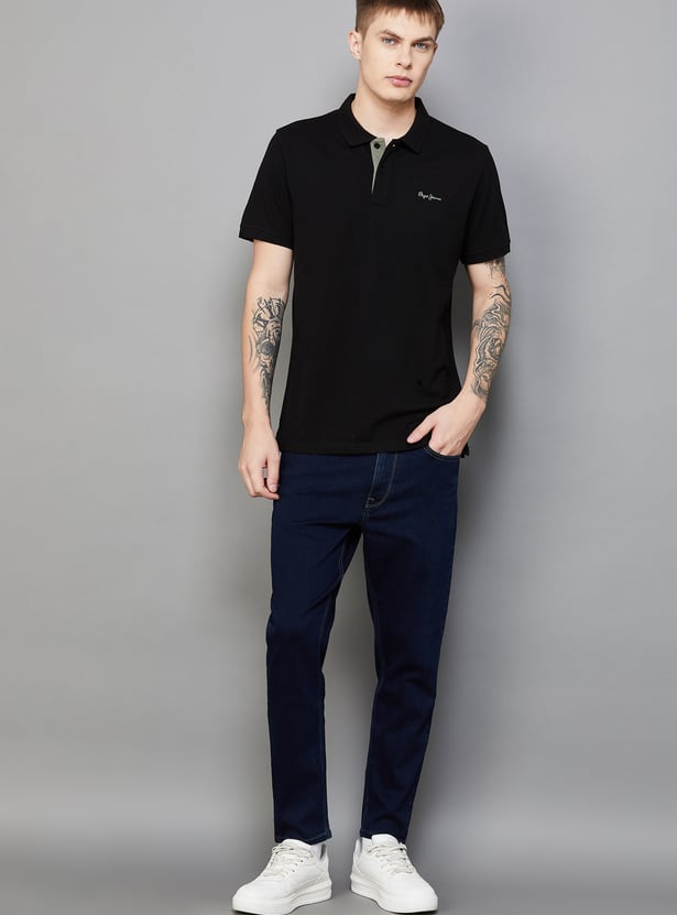 FLYING MACHINE Solid Slim Tapered Jeans
