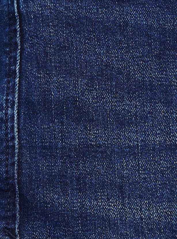 FLYING MACHINE Washed Slim Tapered Jeans