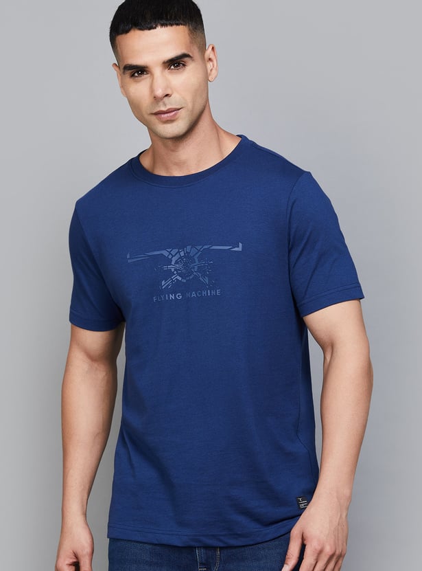FLYING MACHINE Graphic Print T-shirt
