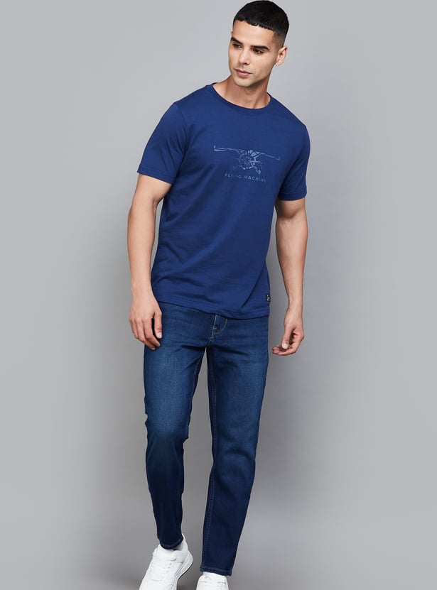 FLYING MACHINE Graphic Print T-shirt