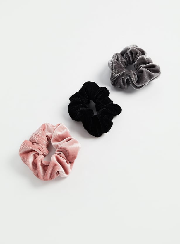 FAME FOREVER Assorted Scrunchies - Pack of 3
