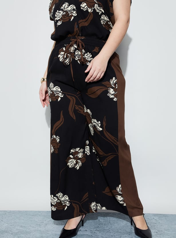 NEXUS Floral Print Trousers