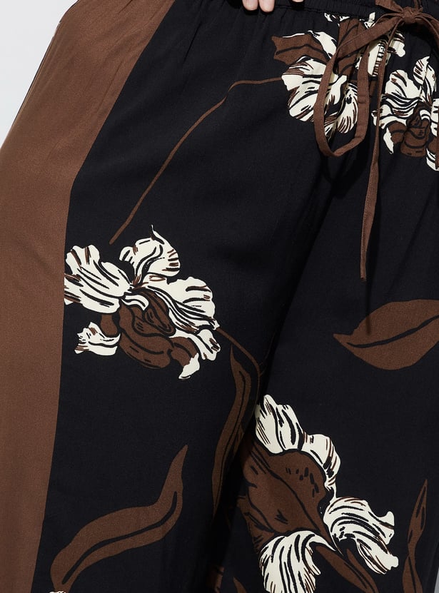 NEXUS Floral Print Trousers