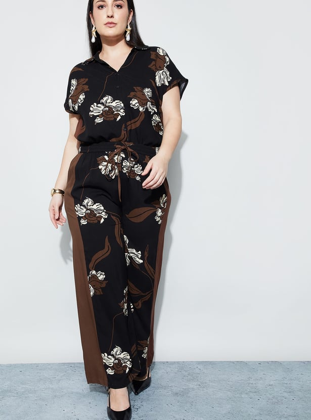 NEXUS Floral Print Trousers