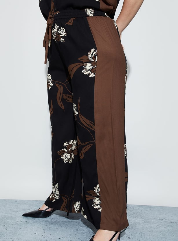 NEXUS Floral Print Trousers