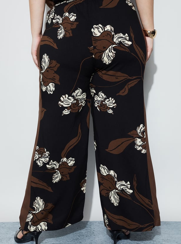 NEXUS Floral Print Trousers