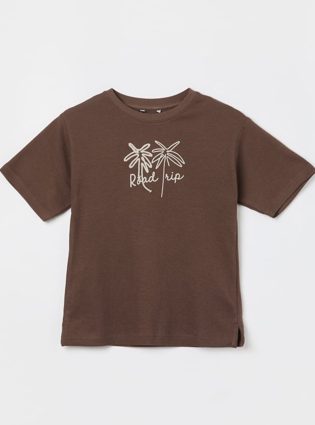 FAME FOREVER Boys Graphic Print T-shirt