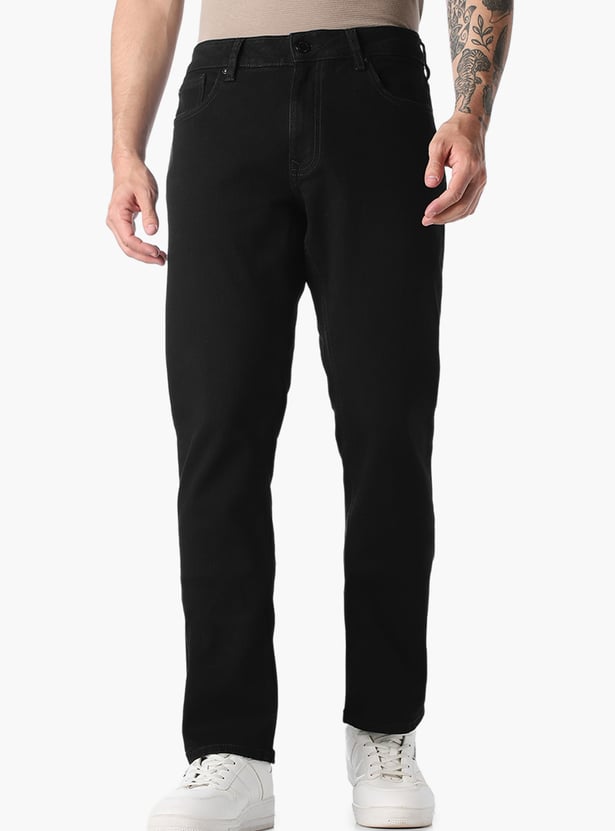 JACK & JONES Darkwashed Clark Jeans (Regular)