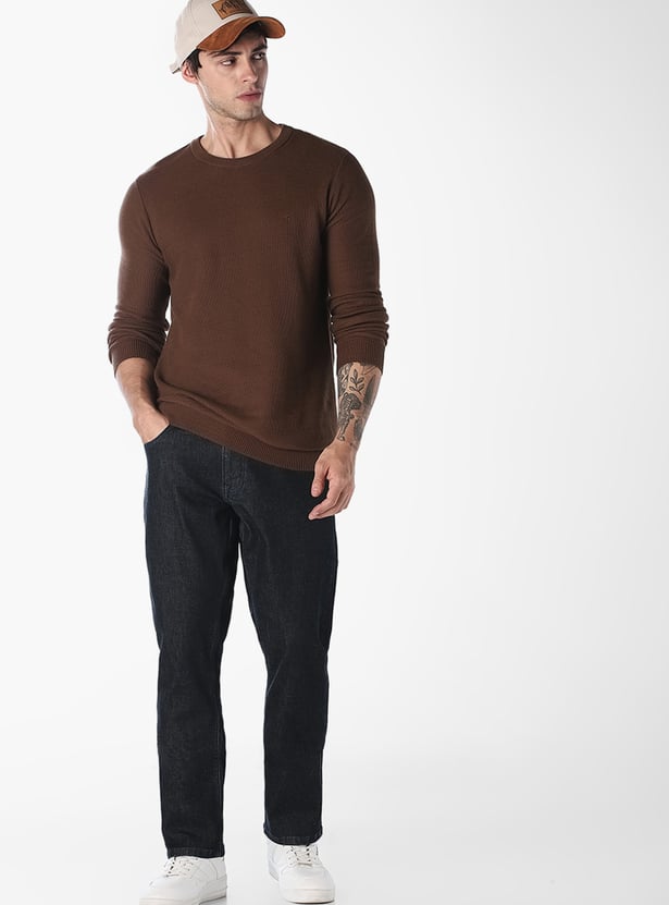 JACK & JONES Washed Regular Straight Jeans