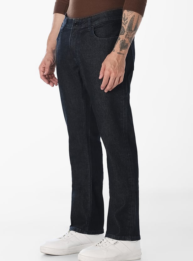 JACK & JONES Washed Regular Straight Jeans