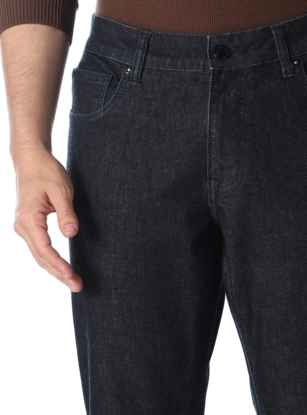 JACK & JONES Washed Regular Straight Jeans