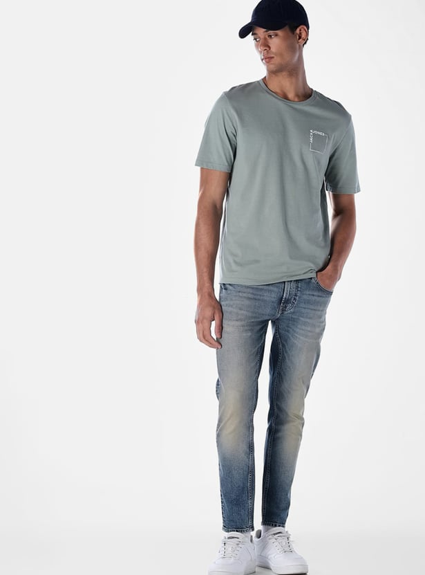 JACK & JONES Washed Slim Straight Jeans