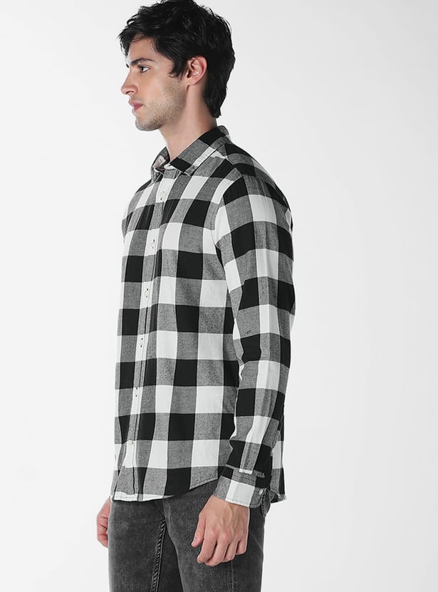 JACK & JONES Checked Regular Fit Shirt