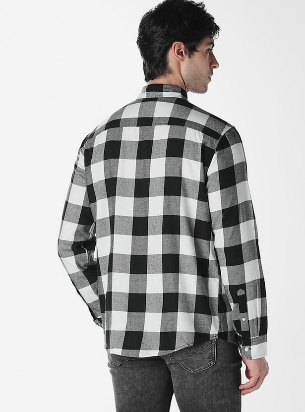 JACK & JONES Checked Regular Fit Shirt