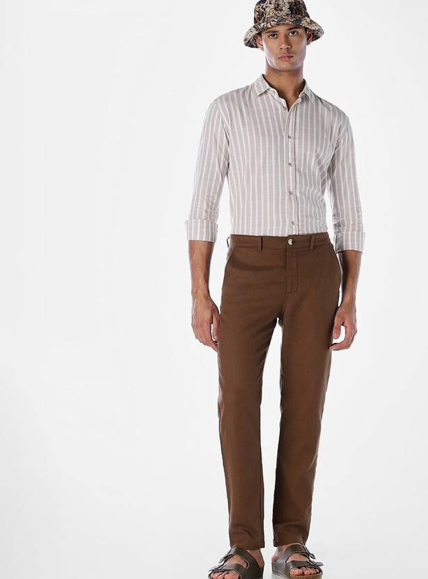 JACK & JONES Striped Regular Fit Shirt