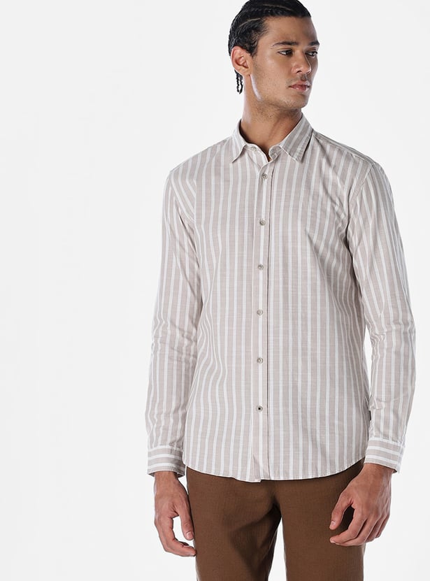 JACK & JONES Striped Regular Fit Shirt