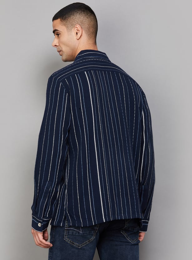 JACK & JONES Striped Regular Fit Shirt