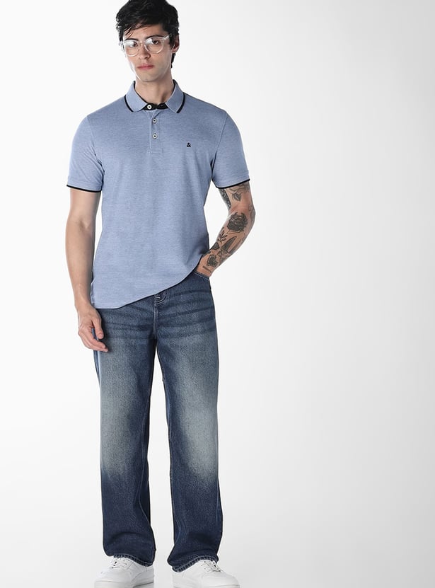 JACK & JONES Contrast Trim Polo T-shirt