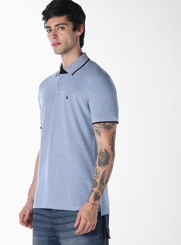 JACK & JONES Contrast Trim Polo T-shirt