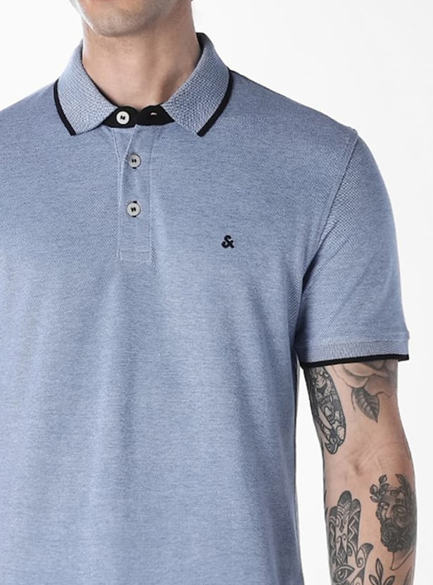 JACK & JONES Contrast Trim Polo T-shirt