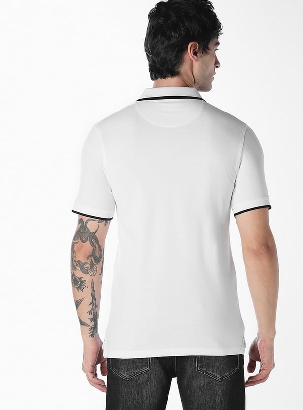 JACK & JONES Contrast Trim Polo T-shirt