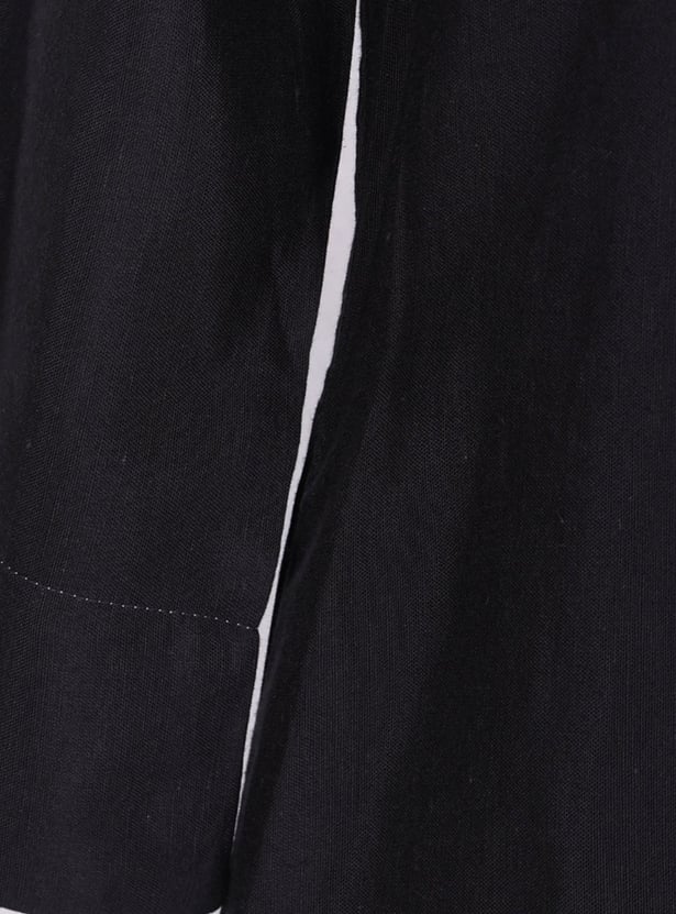 W Solid Straight Kurta