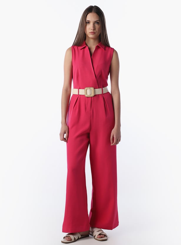 ONLY Solid Zipped Maxi Dress