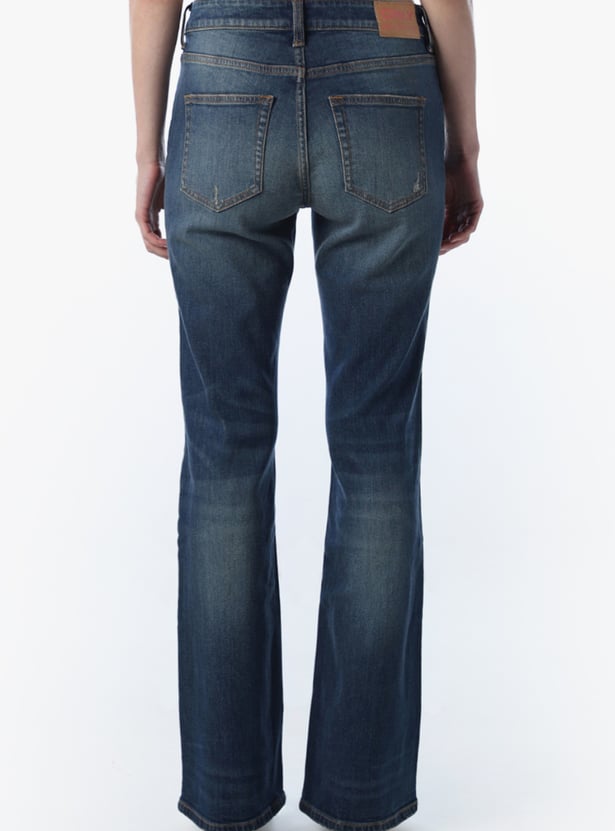 ONLY Distressed Bootcut Fit Jeans