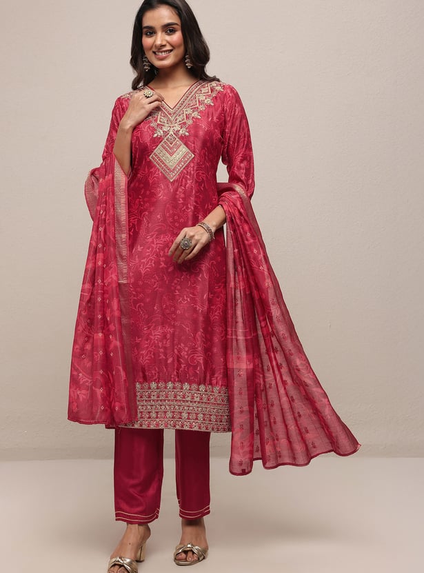 LIBAS Ethnic Motif Kurta Set