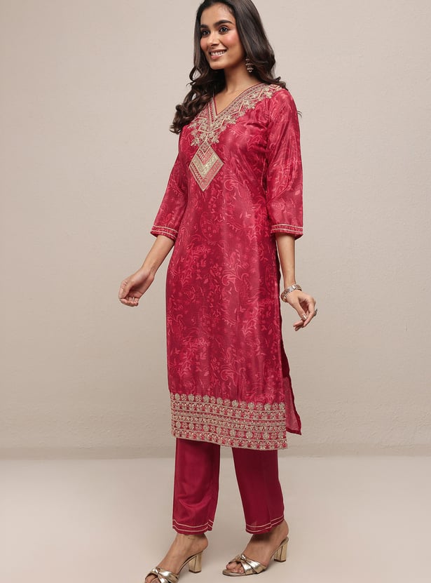 LIBAS Ethnic Motif Kurta Set