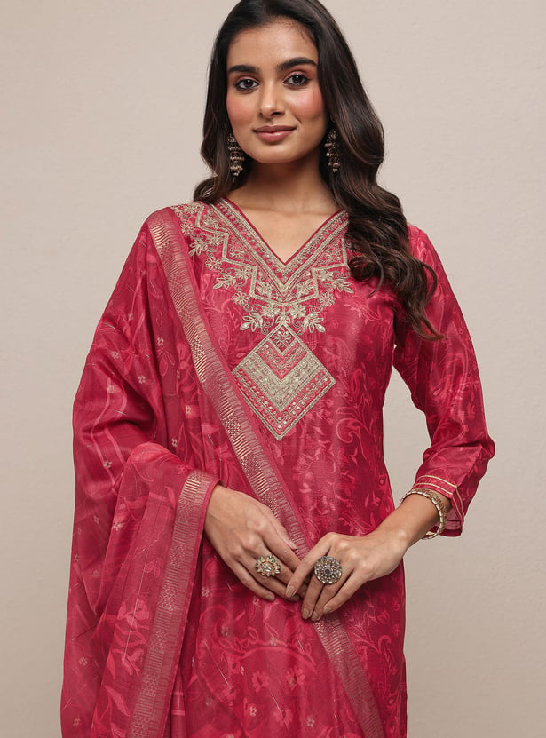 LIBAS Ethnic Motif Kurta Set
