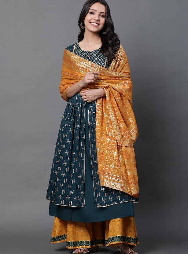 AURELIA Bandhani Print Dupatta