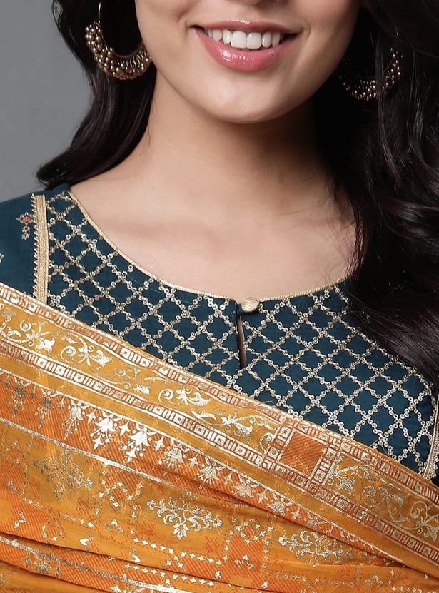 AURELIA Bandhani Print Dupatta