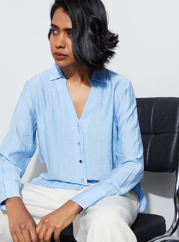 CODE Striped Shirt