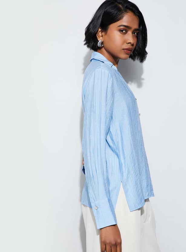 CODE Striped Shirt