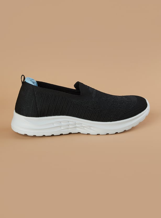 GINGER Knitted Slip-On Sneakers