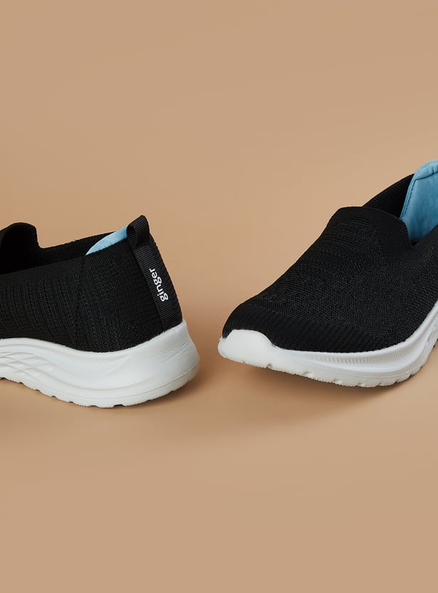 GINGER Knitted Slip-On Sneakers