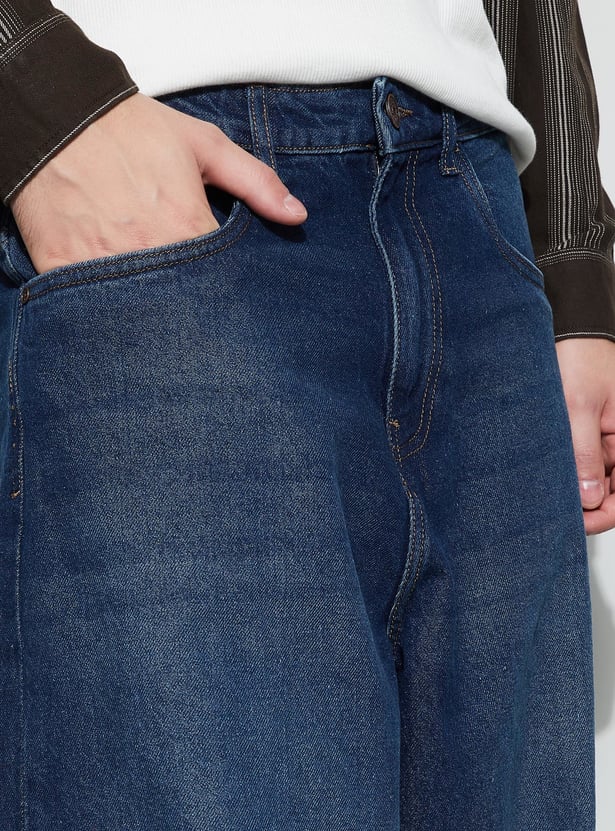 FORCA Darkwashed Super Baggy Fit Jeans