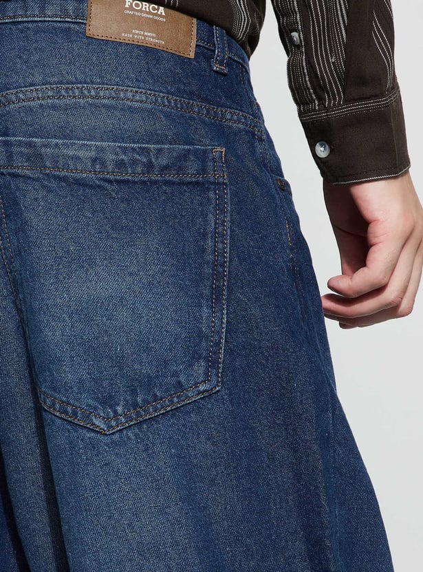 FORCA Darkwashed Super Baggy Fit Jeans